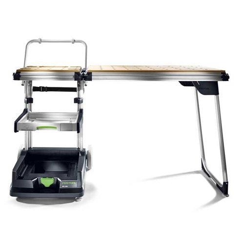 Festool mobiele werkplaats MW 1000 met aanbouwtafel