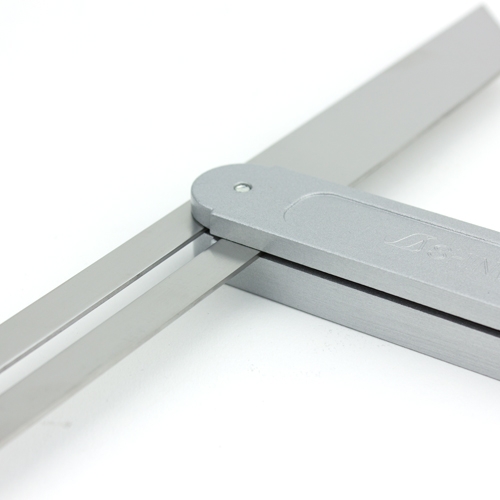 Shinwa Japanse zweihaak rvs / aluminium 250 mm met blokkering