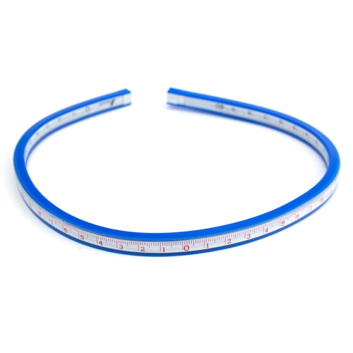 Shinwa Japanse Flexi Curve flexibele liniaal 400 mm