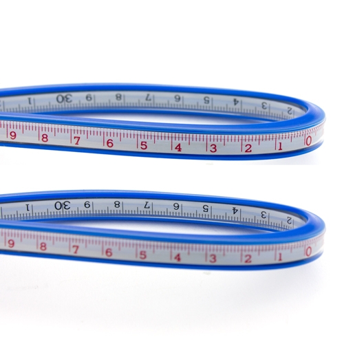 Shinwa Japanse Flexi Curve flexibele liniaal 800 mm