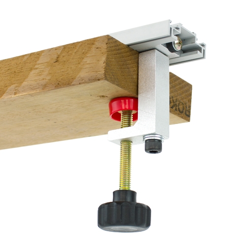Set van 2 klemmen voor universele geleidingsliniaal 1420 mm
