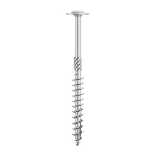 Dynaplus Houtbouwschroef VZ tellerkop met snijpunt Torx T30 Ø 6,0 x 140/70 mm
