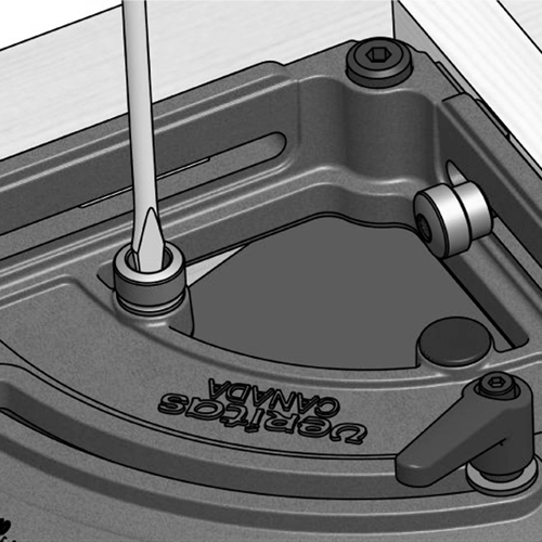 Veritas 'Shooting Board' verstekgeleider