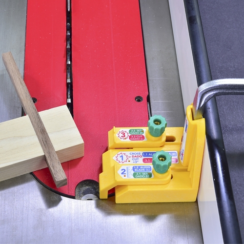 MicroJig Matchfit Dado Stop instelhulpstuk