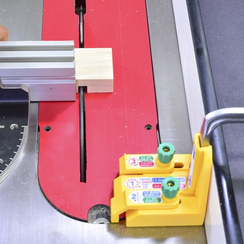 MicroJig Matchfit Dado Stop instelhulpstuk