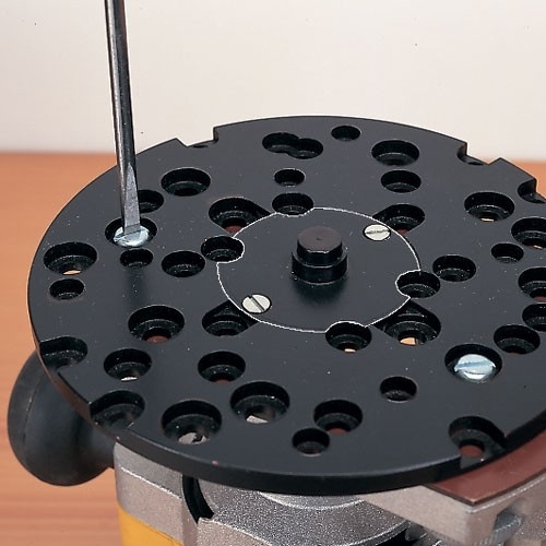 Trend universele basisplaat Ø 170 mm voor bovenfrezen