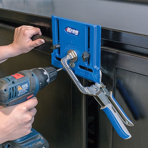Kreg Cabinet Hardware Jig boorsjabloon voor meubelgrepen