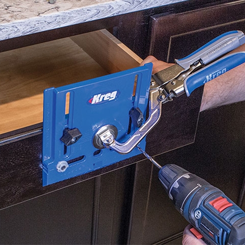 Kreg Cabinet Hardware Jig boorsjabloon voor meubelgrepen
