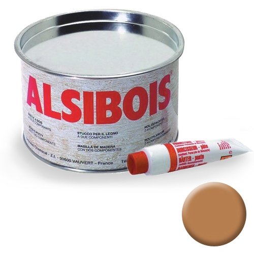 Alsibois houtvuller 2-componenten meranti 400 ml