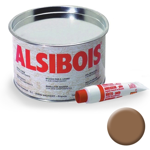 Alsibois houtvuller 2-componenten teak 400 ml