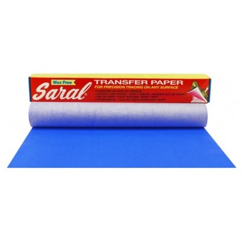 Saral overtrekpapier blauw 30 x 366 cm