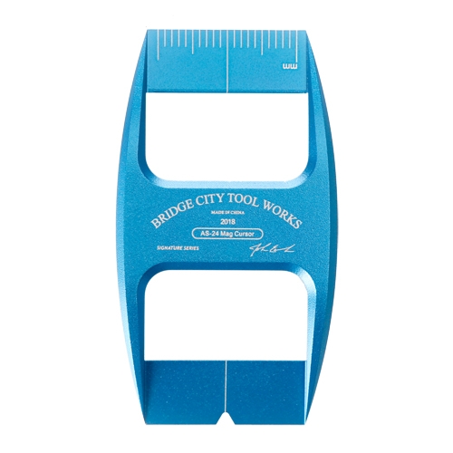 Bridge City CM-BU AS-24v3 liniaalklem blauw metrisch voor verstelbare blokhaak