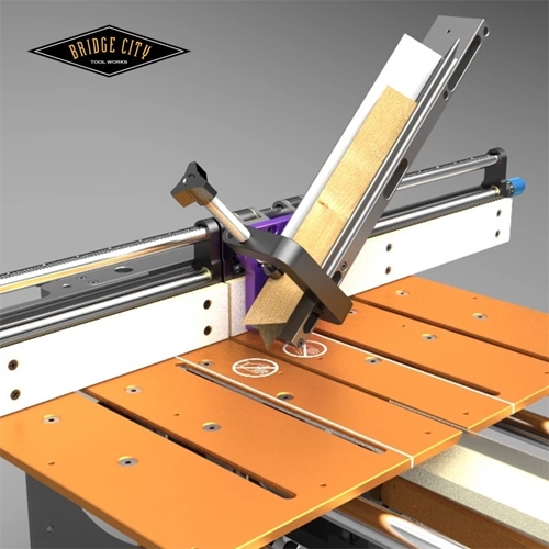 Bridge City schuine hoekmal voor hoekmal van precisieaanslag Jointmaker Pro