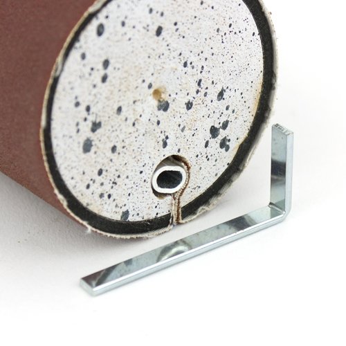 Schuurrol Ø 25 mm, Ø 13 mm schacht