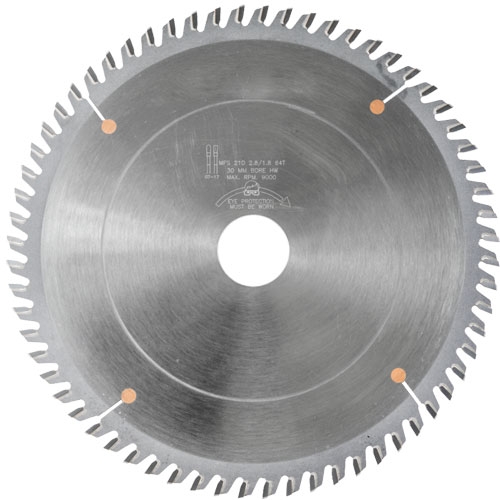Dimar cirkelzaagblad MFS 250 x 2,2 / 3,2 x 30 mm 80T