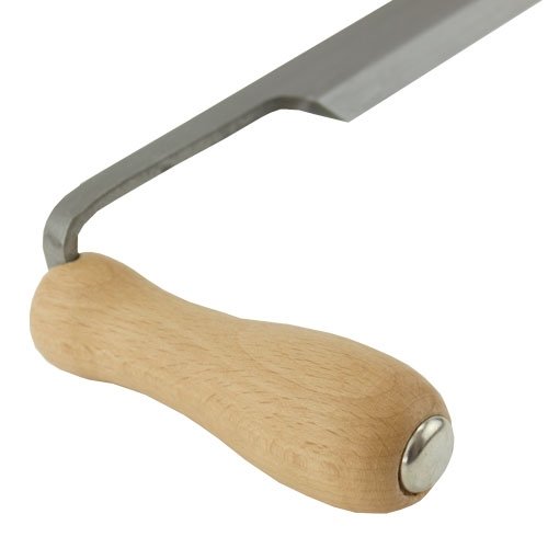 Kirschen trekmes recht 250 mm met gebogen handvatten