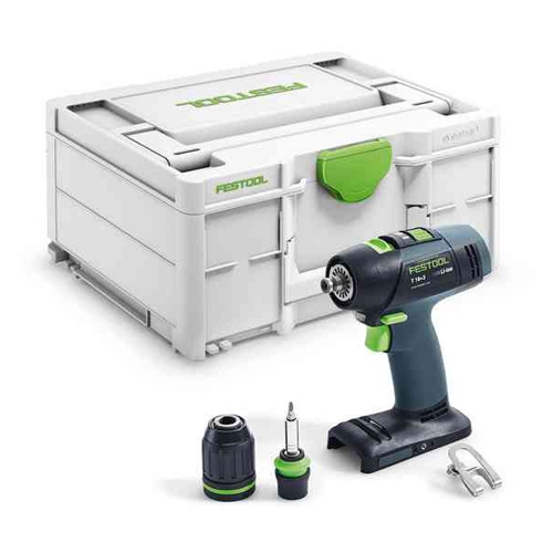 Festool T 18+3 Li-Basic Compact accu schroefboormachine (zonder accu)