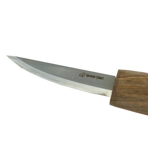 BeaverCraft Limited Edition houtsnijset voor lepelsnijden inclusief wetpasta, strop en lederen foudraal 3-delig