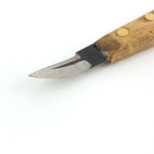 Narex houtsnijmes gebogen 180 mm