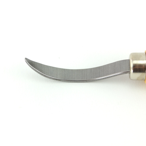 Pfeil lepelmes #26 half rond, linkshandig, klein