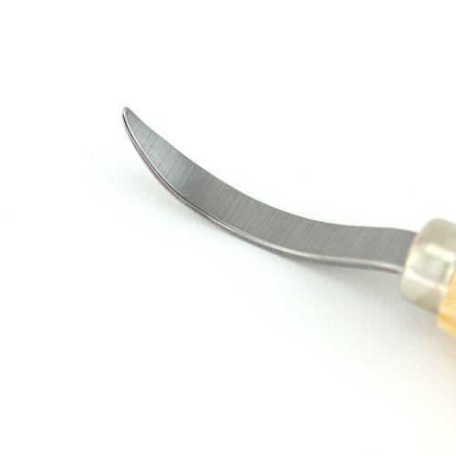 Pfeil lepelmes #26 half rond, linkshandig, klein