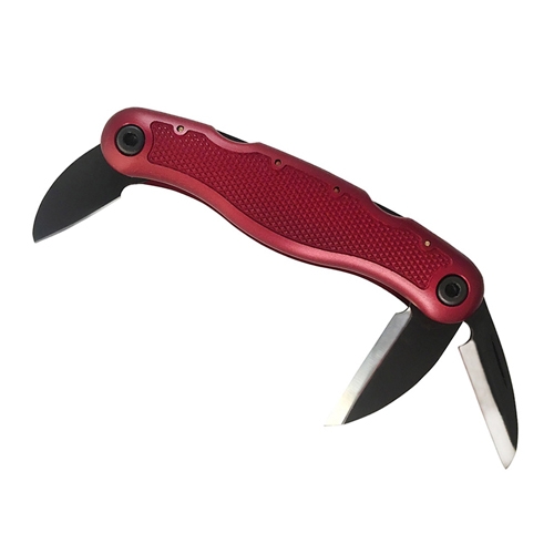 FLEXCUT Spoon Carvin Jack 2.0, Coltello tascabile portatile per intaglio del legno con 4 lame, prodotto negli Stati Uniti | JKN296