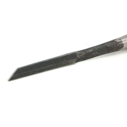 Japanse steekbeitel met rood eiken heft 3 mm