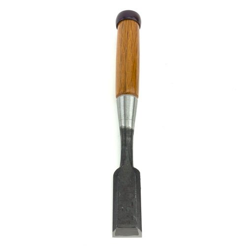 Japanse steekbeitel met rood eiken heft 24 mm