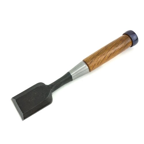 Japanse steekbeitel met rood eiken heft 42 mm