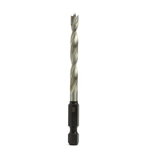 Fisch houtspiraalboor Ø 5,0 mm met 1/4″ zeskantaansluiting