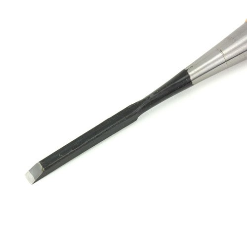 Japanse steekbeitel met wit eiken heft 6 mm
