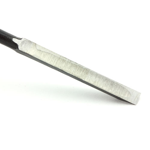 Japanse steekbeitel met wit eiken heft 6 mm