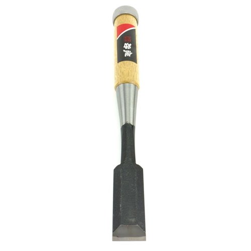 Japanse steekbeitel met wit eiken heft 24 mm
