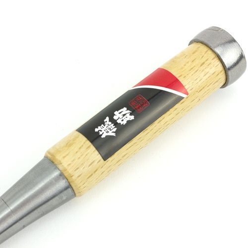 Japanse steekbeitel met wit eiken heft 30 mm