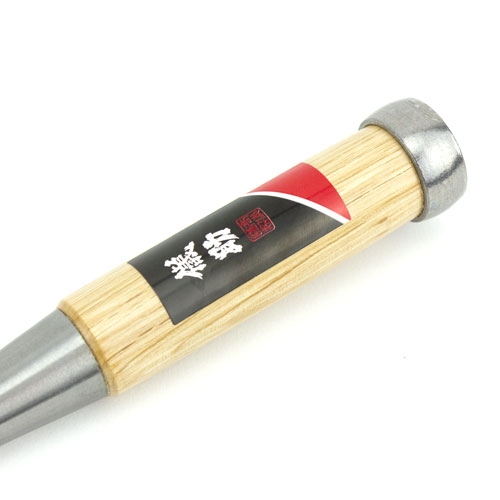 Japanse steekbeitel met wit eiken heft 36 mm