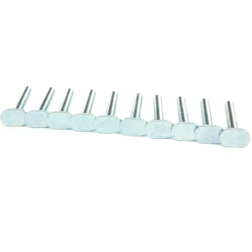 T-sleuf bouten M6 x 50 mm voor T-track A en B, 10 stuks
