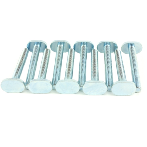 T-sleuf bouten M6 x 50 mm voor T-track A en B, 10 stuks
