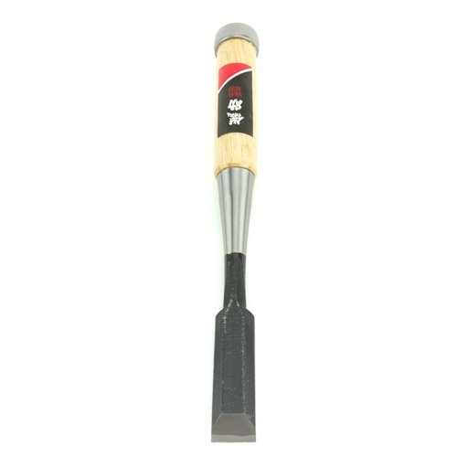 Japanse steekbeitel met wit eiken heft 18 mm