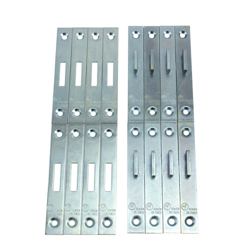 Ledikanthaken 100 mm, 8 stuks