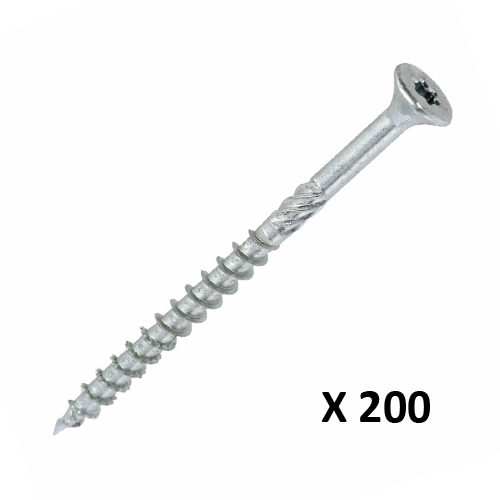 Dynaplus Universeelschroef VZ platkop Torx T25 Ø 4,5 x 45/30 mm