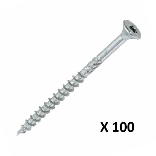 Dynaplus Universeelschroef VZ platkop Torx T30 Ø 6,0 x 130/70 mm