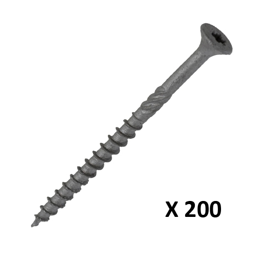 Dynaplus Universeelschroef AR-Coating platkop Torx T25 Ø 4,5 x 80/42 mm