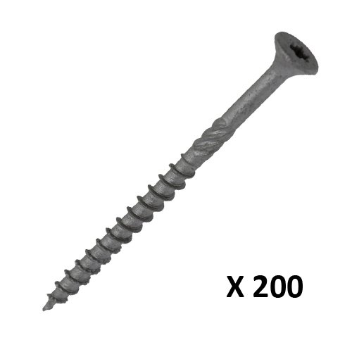 Dynaplus Universeelschroef AR-Coating platkop Torx T25 Ø 5,0 x 120/70 mm