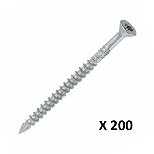 Dynaplus MDF schroef VZ platkop Torx T15 Ø 4,0 x 50/35 mm