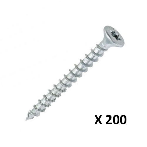 Dynaplus Universeelschroef VZ platkop Torx T25 Ø 5,0 x 30 mm