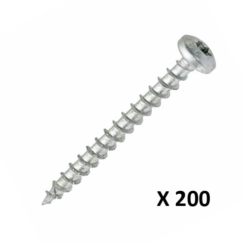 Dynaplus Universeelschroef VZ cilinderkop Torx T20 Ø 4,0 x 30 mm
