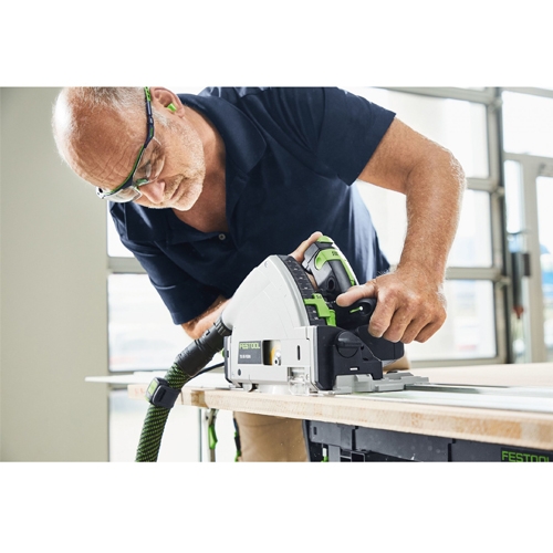 Festool TS 55 FEBQ-PLUS-FS invalcirkelzaag met geleiderail