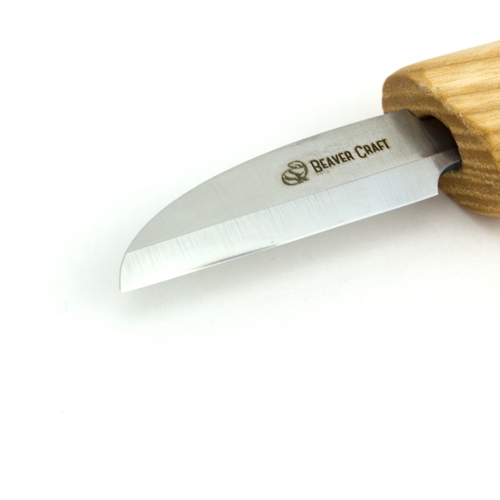 BeaverCraft C2 houtsnijmes recht 40 mm
