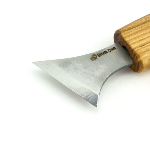 BeaverCraft C10 geometric houtsnijmes 40 mm