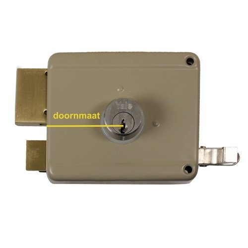Yale oplegslot | doornmaat 50 mm | rechtsdraaiend binnen - laatste voorraad